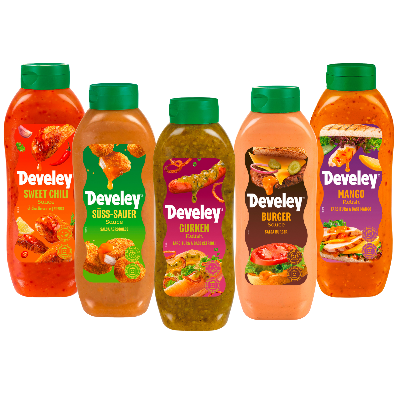 Develey 5er Saucen Set 875ml