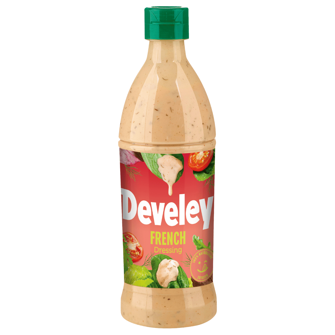 Das French Dressing von Develey in der 500 ml Flasche