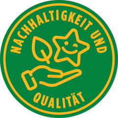 Develey Nachhaltigkeit und Qualität Stamp