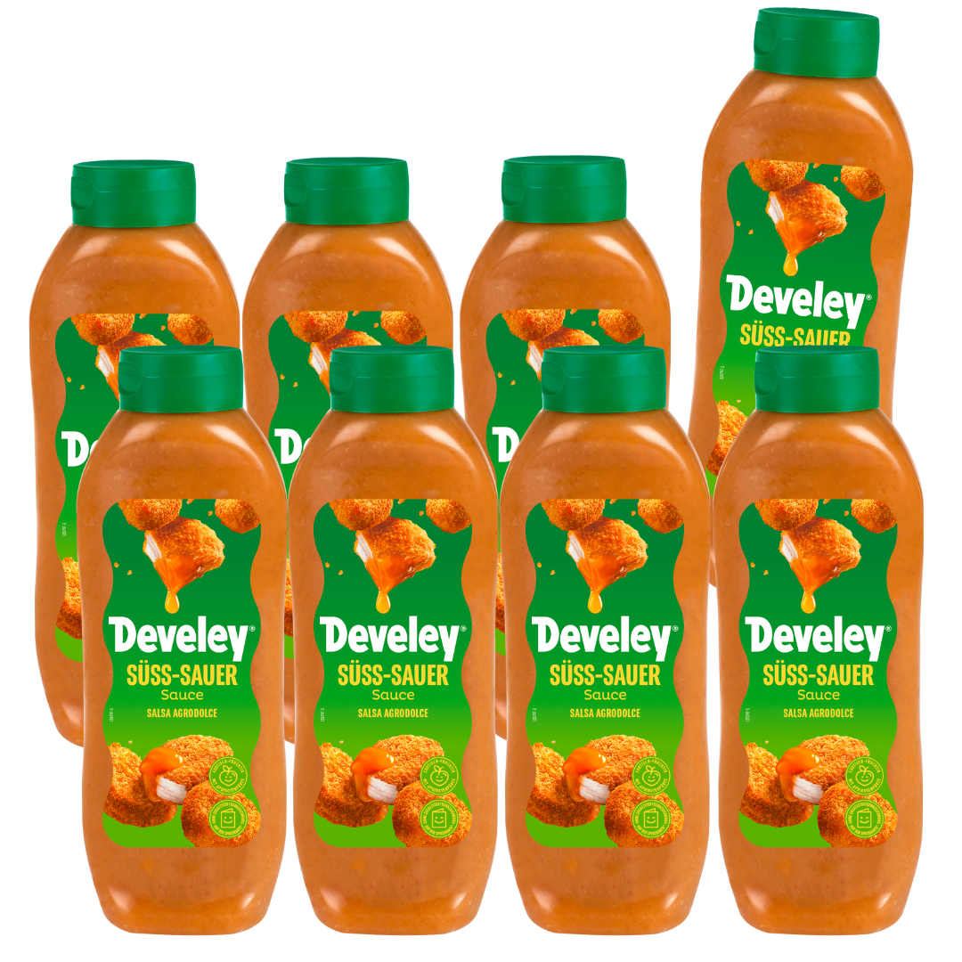 Develey_Suess_Sauer_Sauce_875ml_8erPack