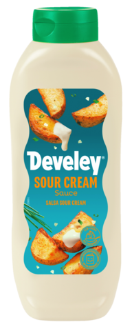 Develey Sour Cream Sauce in der 875ml Flasche