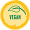Icon Develey runder Sticker vegane Pommes Sauce 