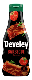 Die BBQ Sauce von Develey ist rauchig würzig und passt perfekt zu Burger, Steak und Geflügel, Squeeze, 250ml, grillsoße, vegan. vegetarisch
