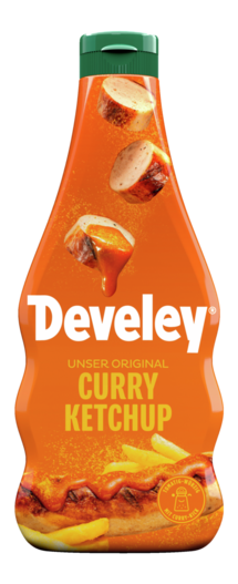 Unser Original Curry Ketchup in der 500ml Squeeze-Flasche, vegetarisch, vegan