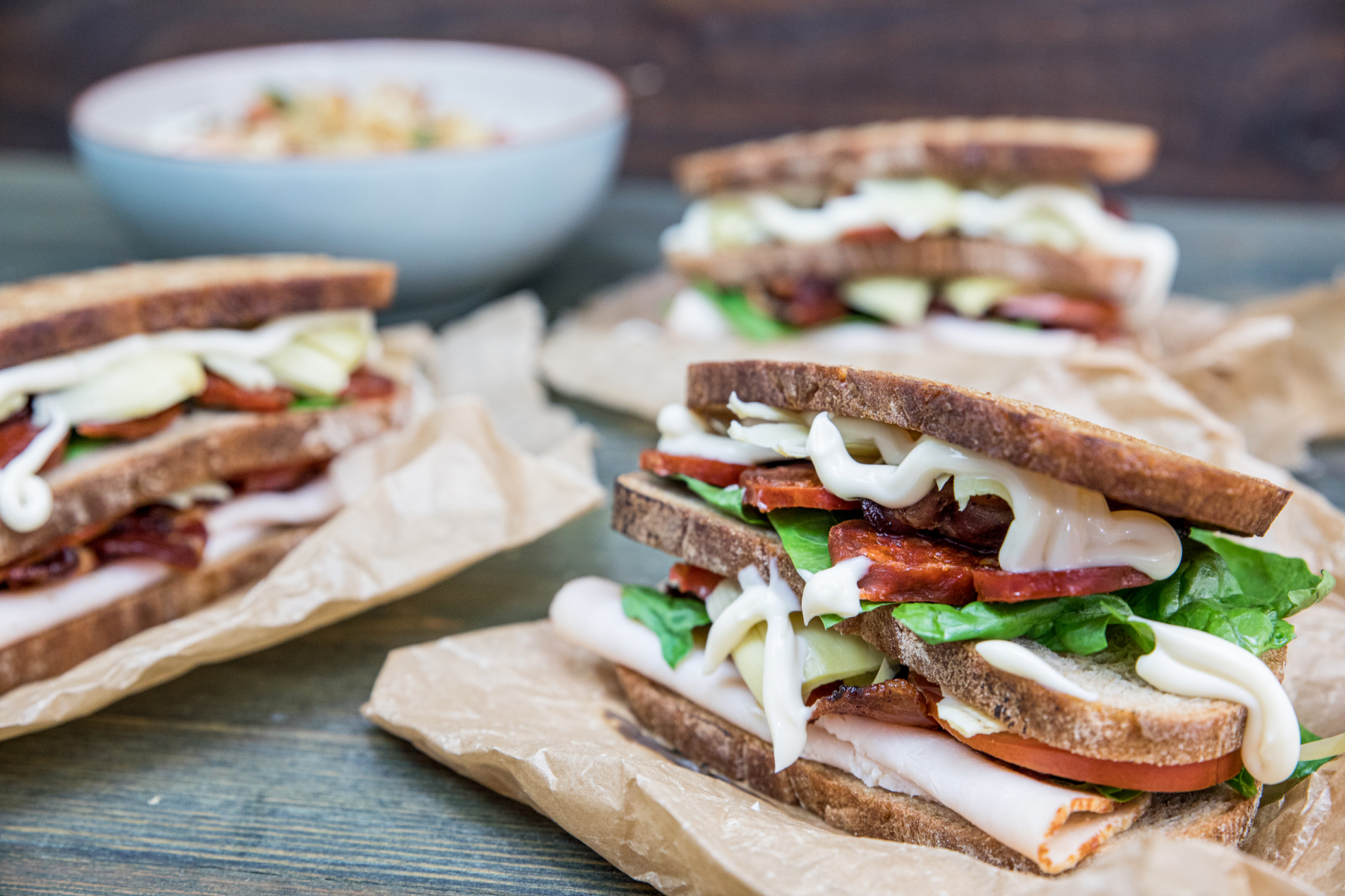 Develey italienisches Sandwich mit Our Original Mayonnaise