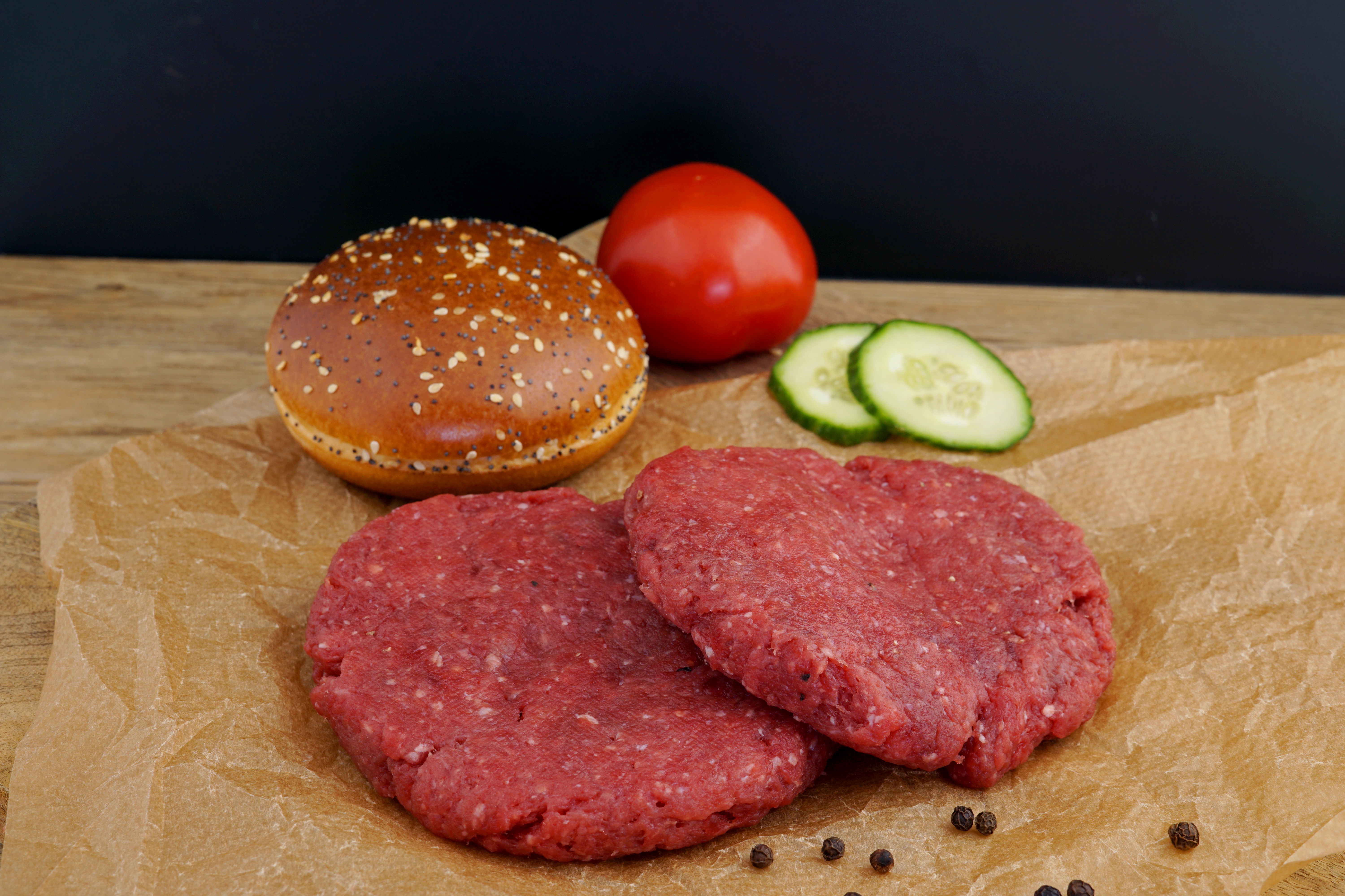 Rezept, Gericht von Develey: Burgerpatty mit verschiedenen Saucen