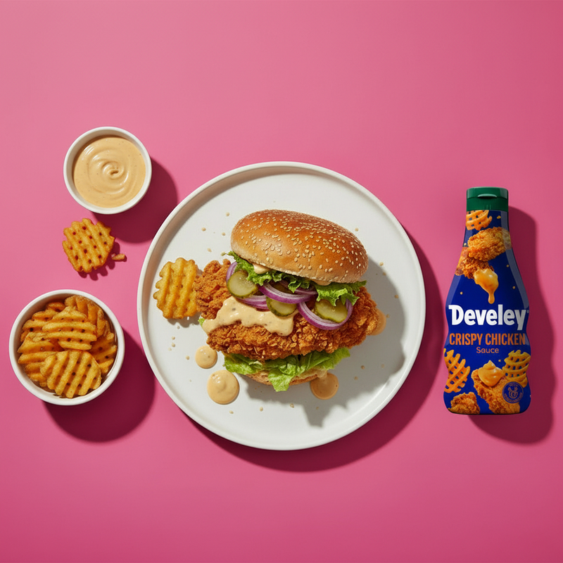 Veganer Crispy "Chicken" Burger