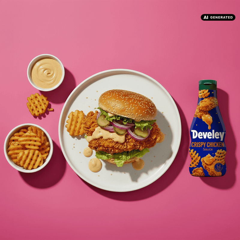 Veganer Crispy "Chicken" Burger