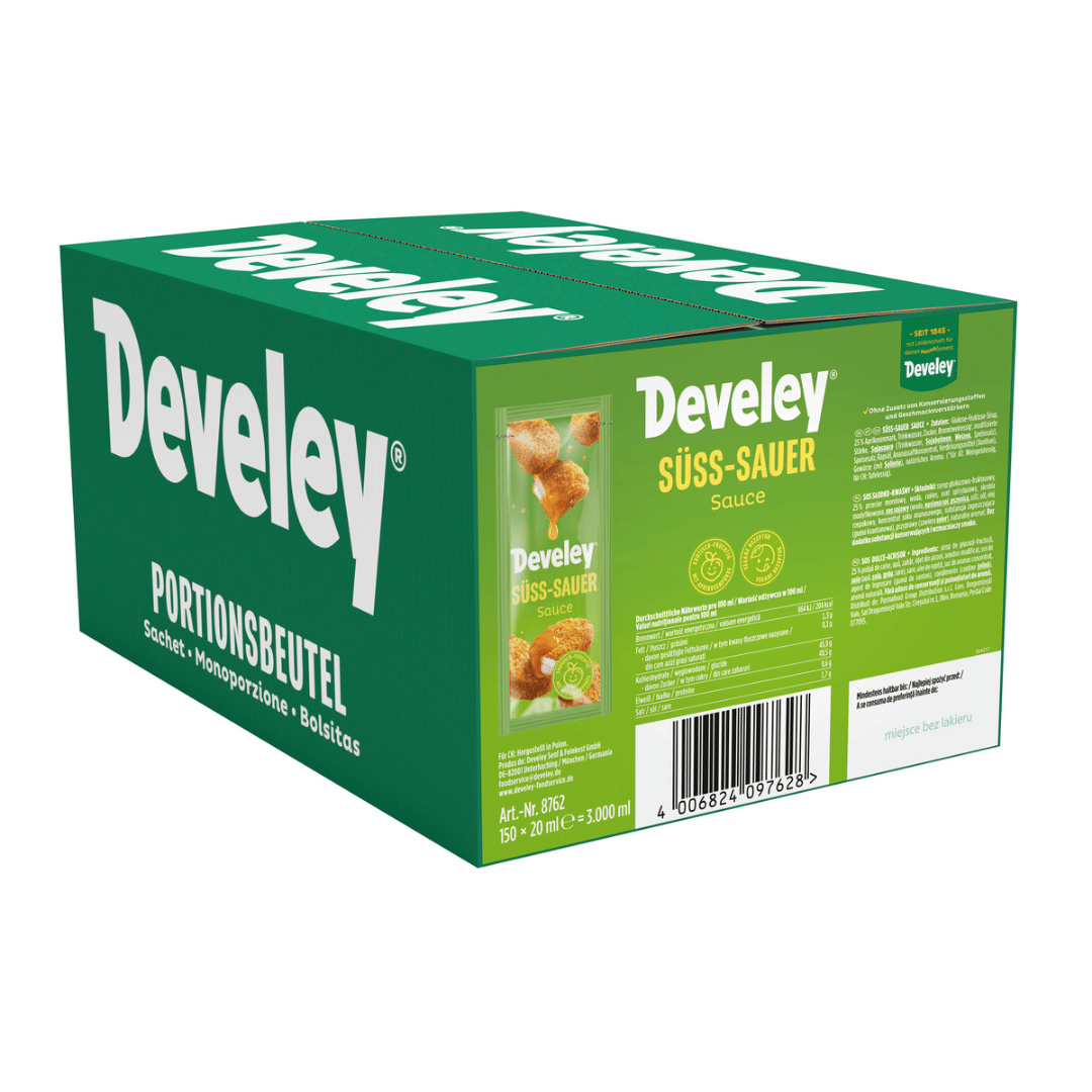 Develey Tafel Senf (10 kg) Eimer