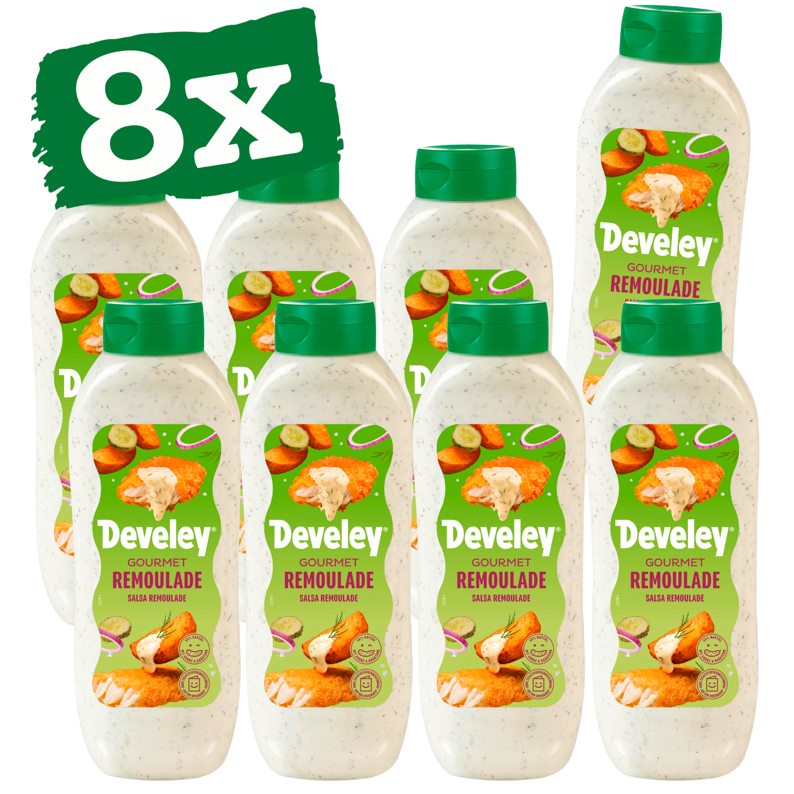 Develey Remoulade Kopfstandflsche 875 ml