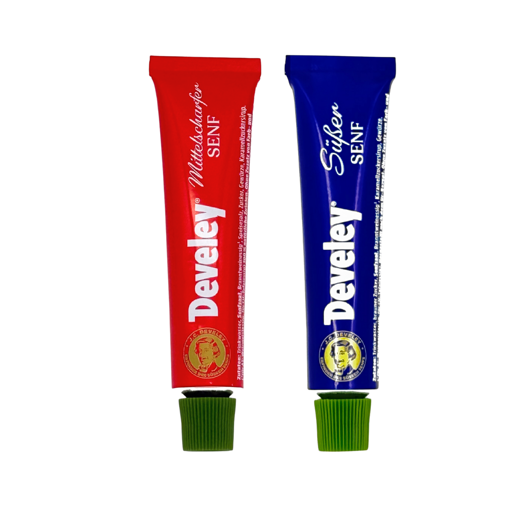 Develey Senf-Minituben (17 ml) – gratis ab einem Mindestbestellwert von 25 €