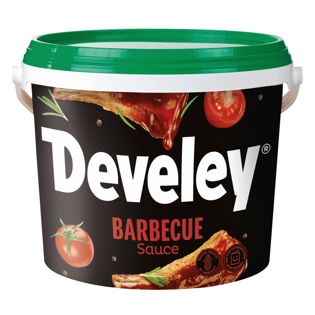 Develey Barbecue Sauce (5 kg) Eimer