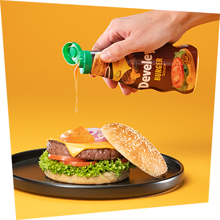 Develey Burger Sauce 250 ml Cheese Burger