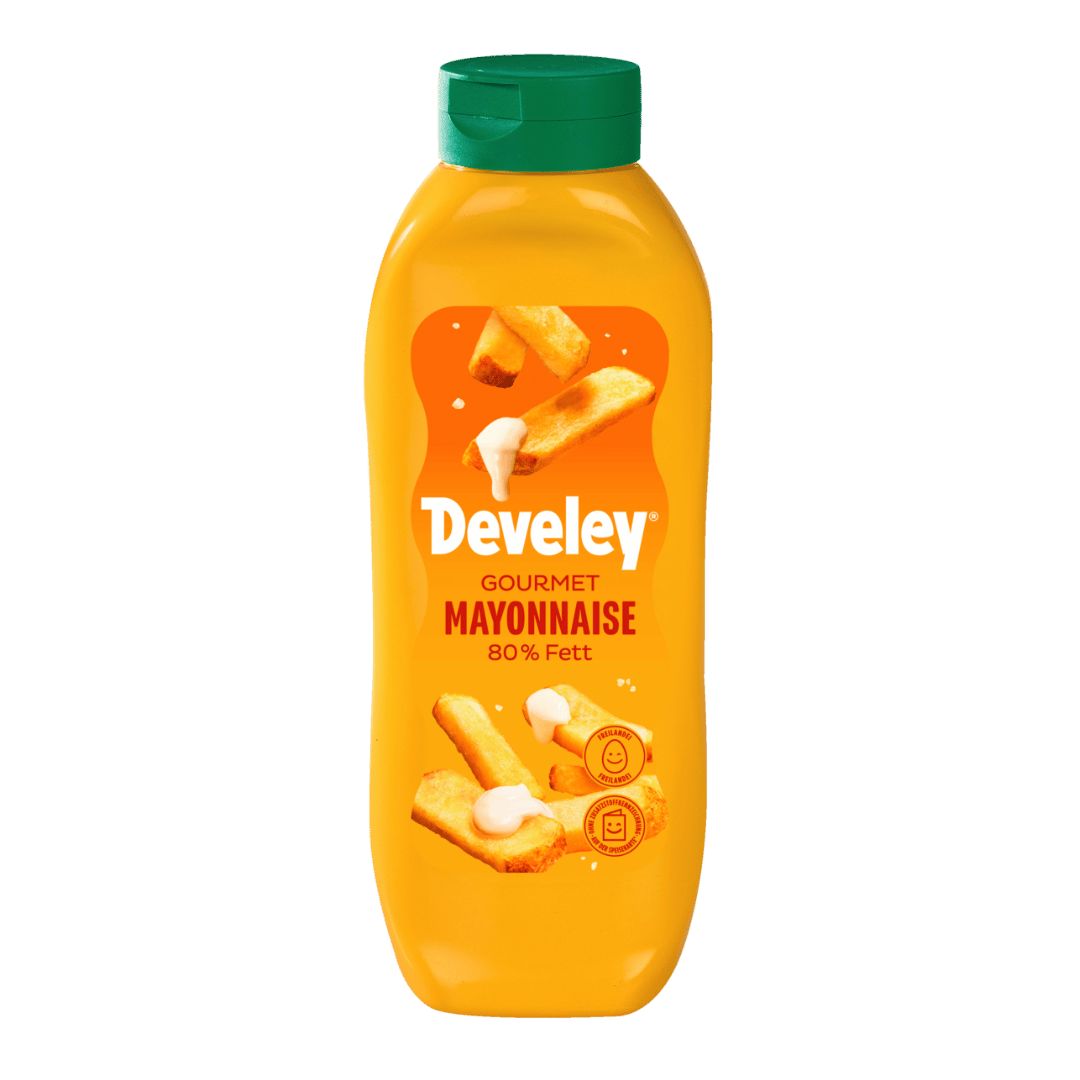 Die Gourmet Mayonnaise von Develey im 875 ml Großgebinde