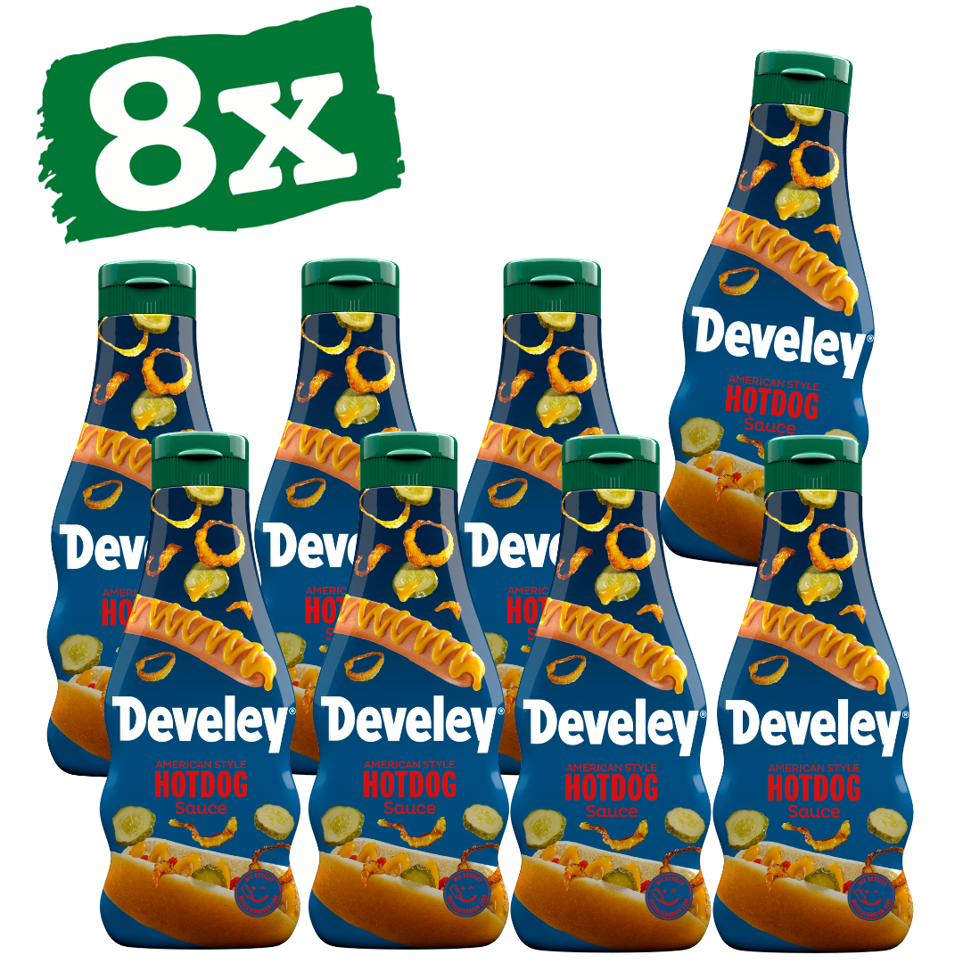 Develey American Style Hotdog Sauce (8x250ml)