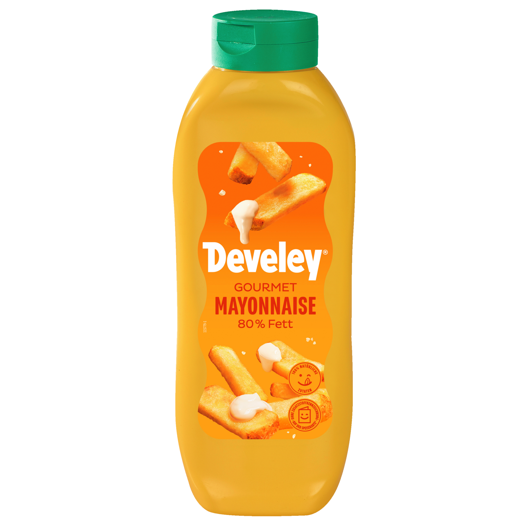 Develey Mayonnaise Kopfstandflasche in der 875 ml Flasche