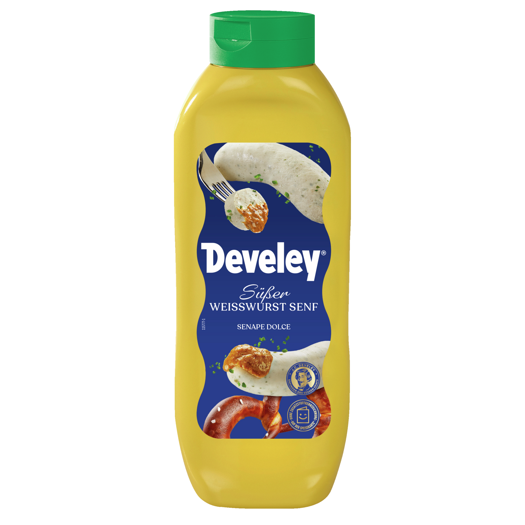 Develey Original Münchner Weißwurstsenf (875ml)