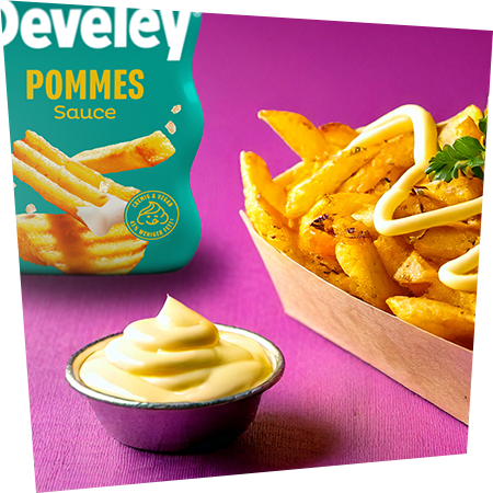 Develey Pommes Sauce 250 ml mit Pommes