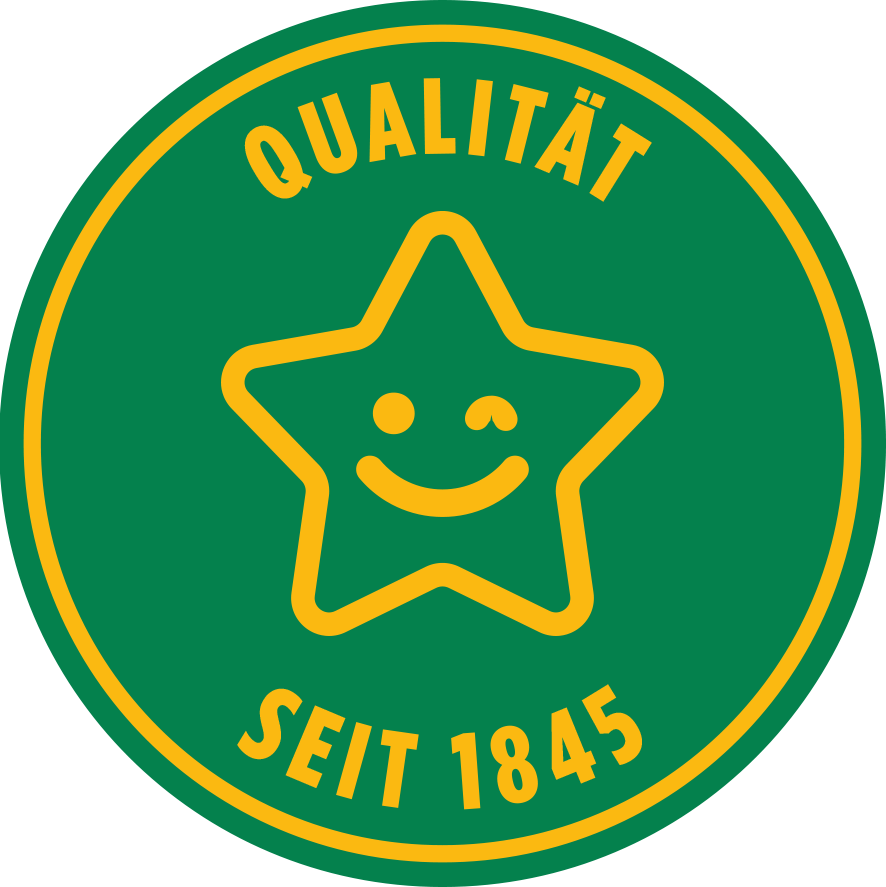 Das Icon, welches für Qualität der Firma Develey seit 1925 steht