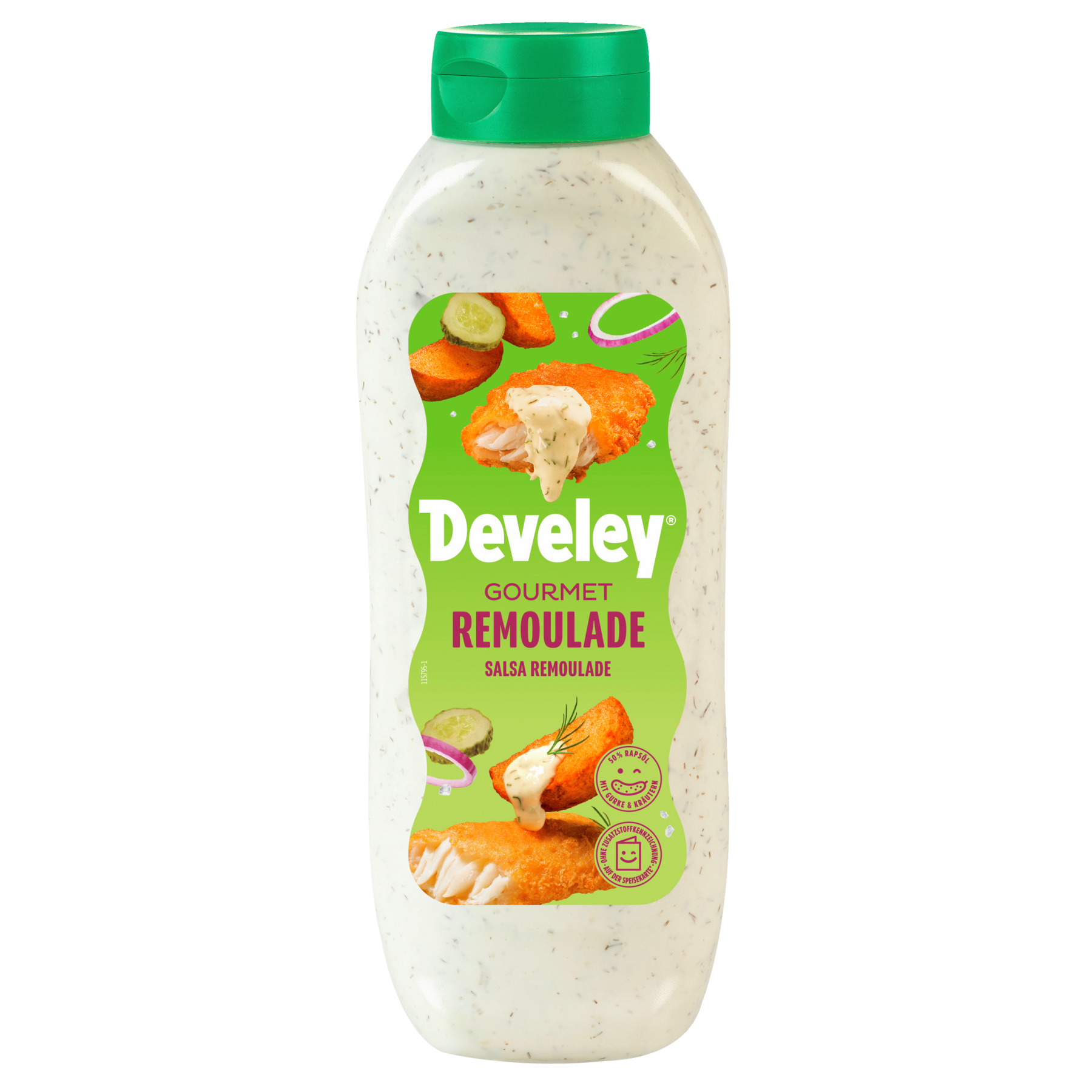 Develey Remoulade Kopfstandflsche 875 ml