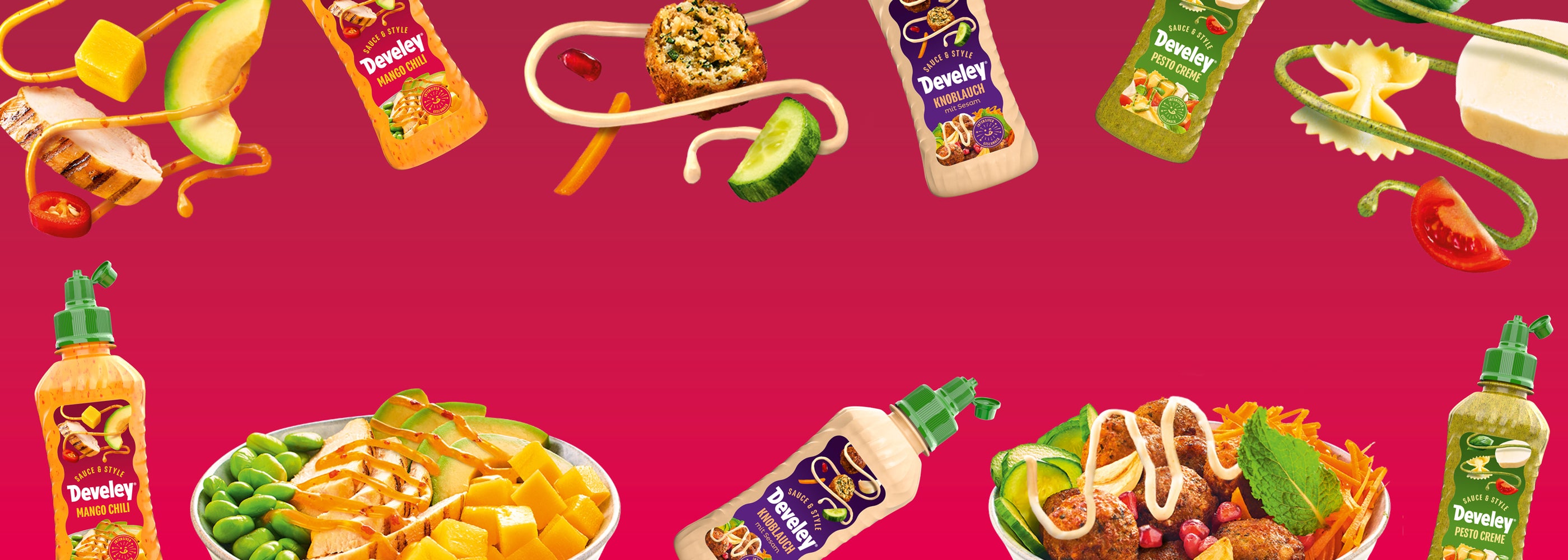 Develey Sauce & Style Banner