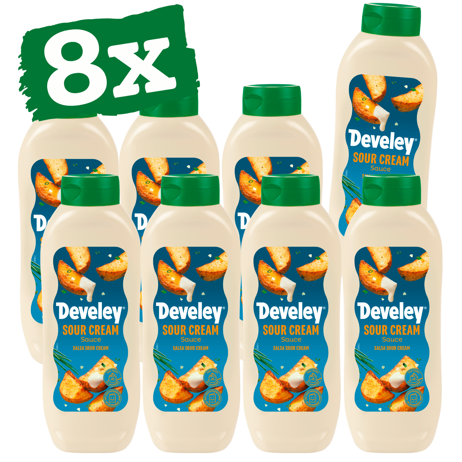 Develey Sour Cream Sauce in der 875ml Flasche