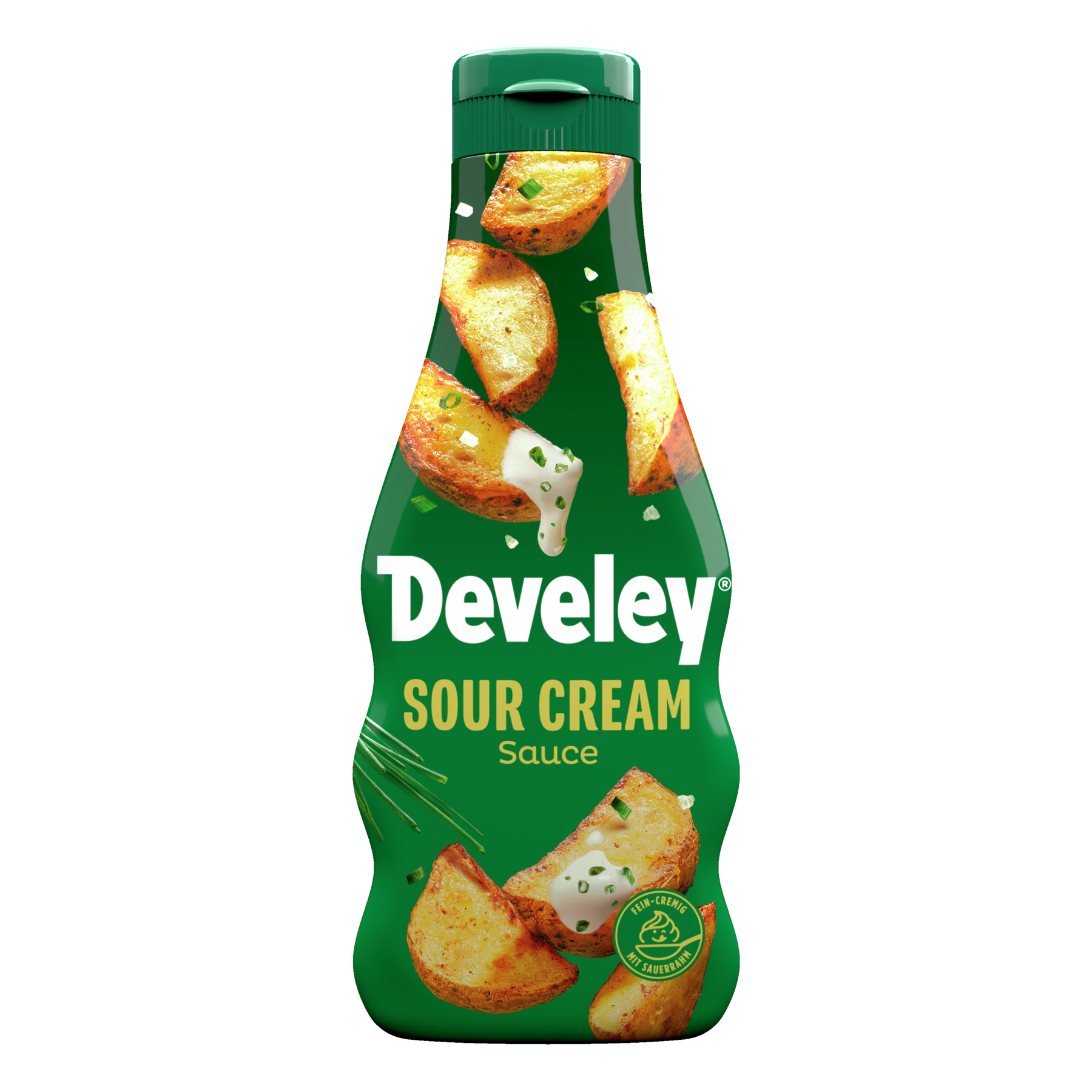 Sour-Cream-Sauce von Develey in der 250ml Squeeze Flasche