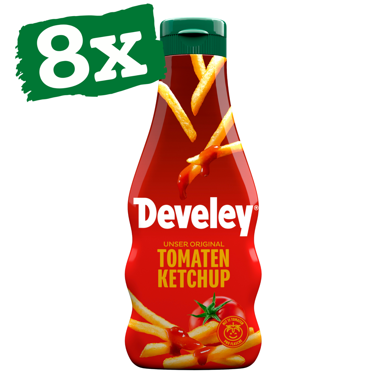 Develey "Unser Original" Ketchup (8x250ml)