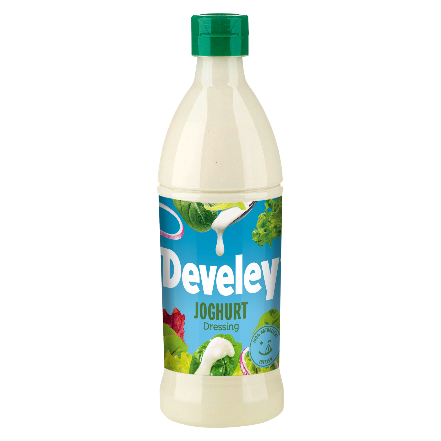 Joghurt Dressing in der Plastikflasche, 500ml, passt zu Geflügel, Salat und Grillgemüse, glutenfrei