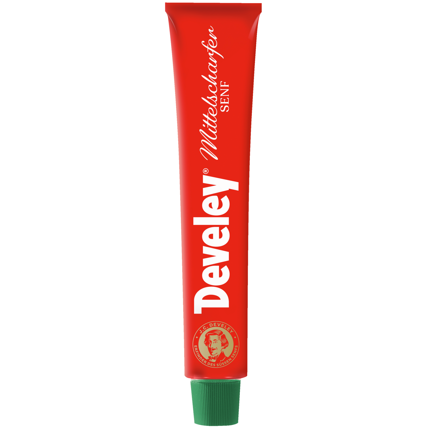 Develey Senf Mittelscharf in der 100 ml Tube