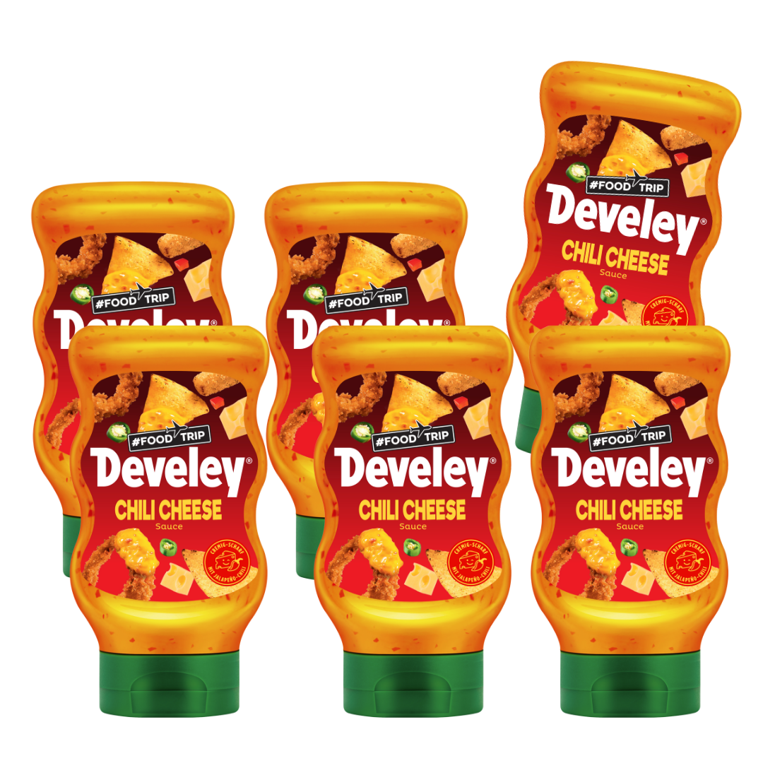 Develey Chili Cheese Sauce (6x 300 ml)